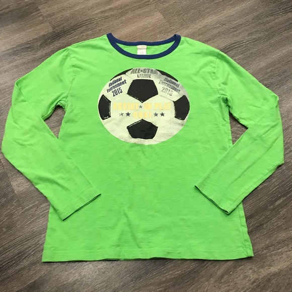 CrewCuts Soccer Long Sleeve Tee - Picture 1 of 3